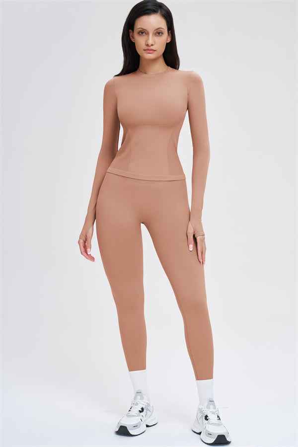 The Whim Long Sleeve T-shirt Leggings 2-Piece Set