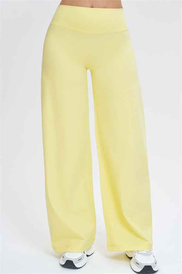 The Stride Crop Top Straight Leg Pants 2-Piece Set