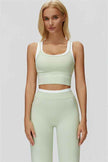 The Canyon Crop Tank Flared Leggings 2-Piece Set