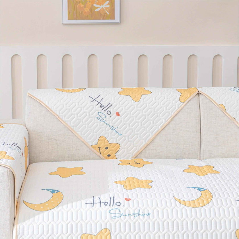 Cooling Ice Silk Dog Proof Couch Cover - Protect Your Sofa in Style