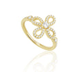 Chantel CZ Flower Ring