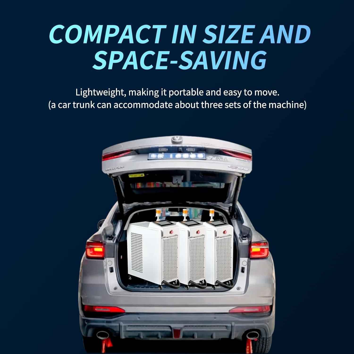 Hand-Held Fiber Laser Cleaner 2000W