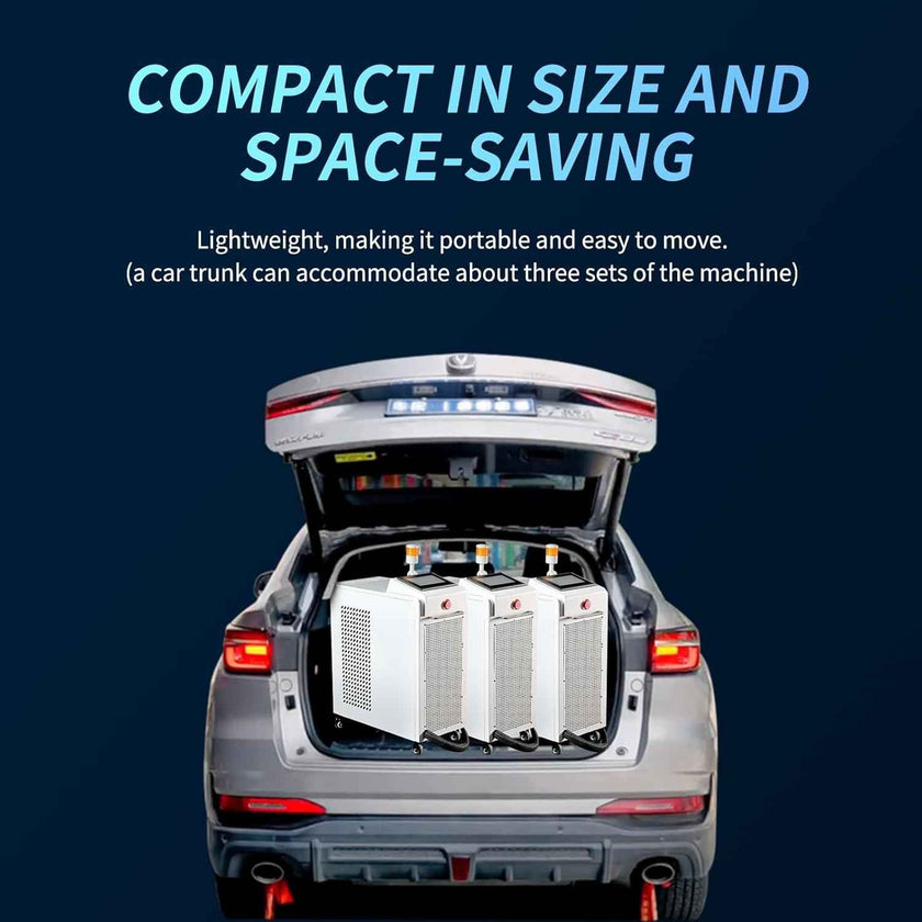 Hand-Held Fiber Laser Cleaner 2000W