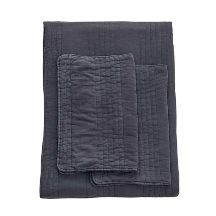 Stonewashed Cotton Quilt Set