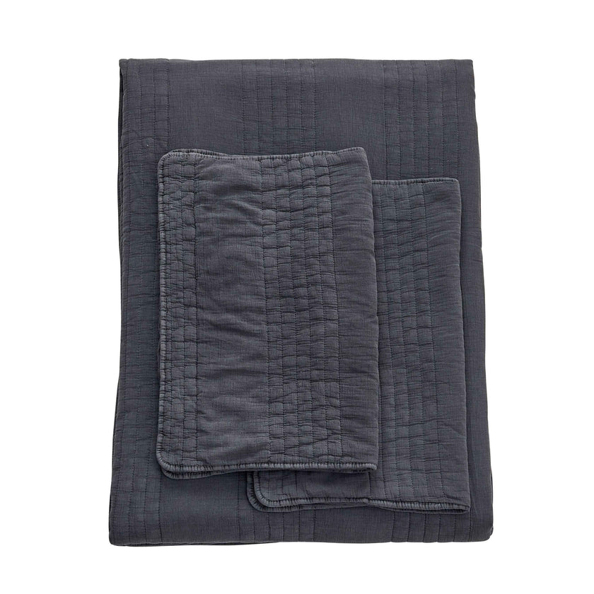 Stonewashed Cotton Quilt Set