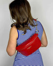 The Ono Crossbody Belt Bag - Cardinal