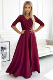 Long dress model 171435 Numoco