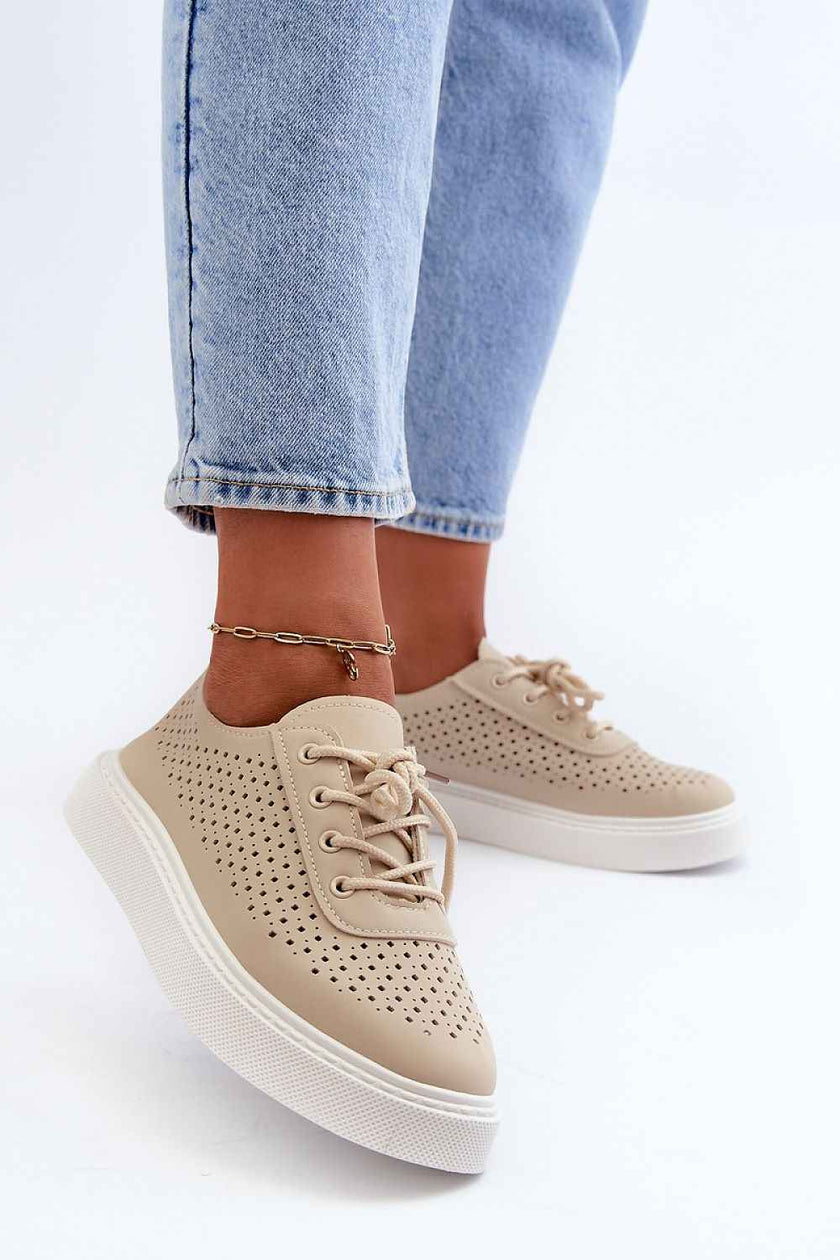Ferossa Openwork Platform Sneakers