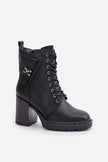 Noctera Luxe Zip-Up Heeled Boots