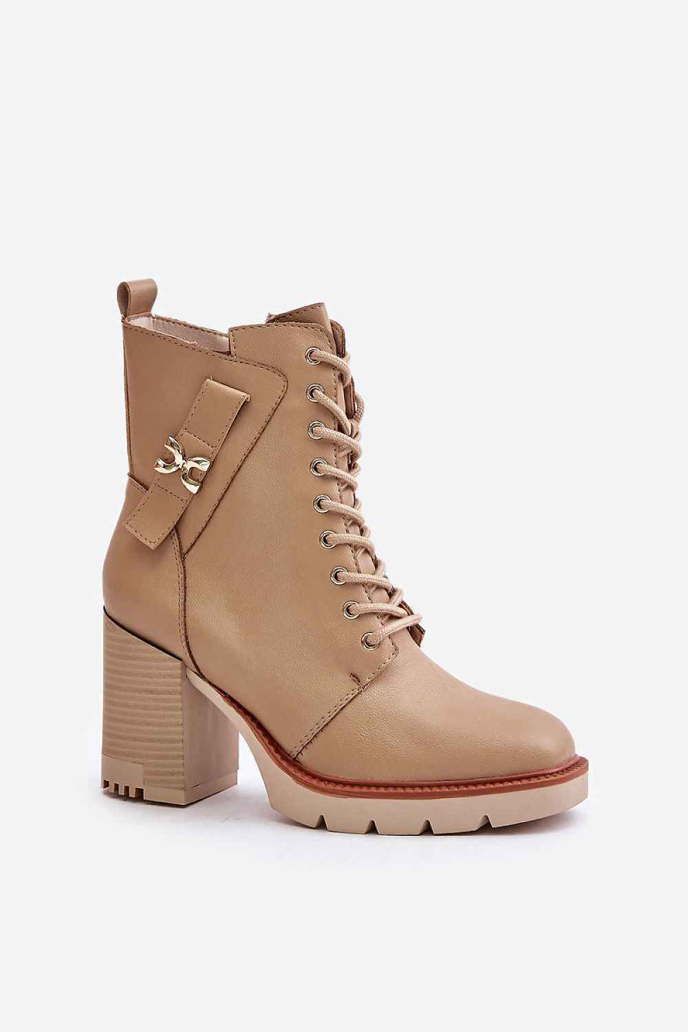 Noctera Luxe Zip-Up Heeled Boots
