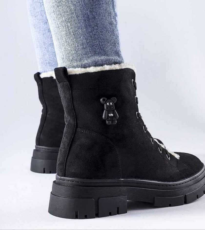 Pombera Suede Platform Boots