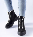 Pombera Suede Platform Boots