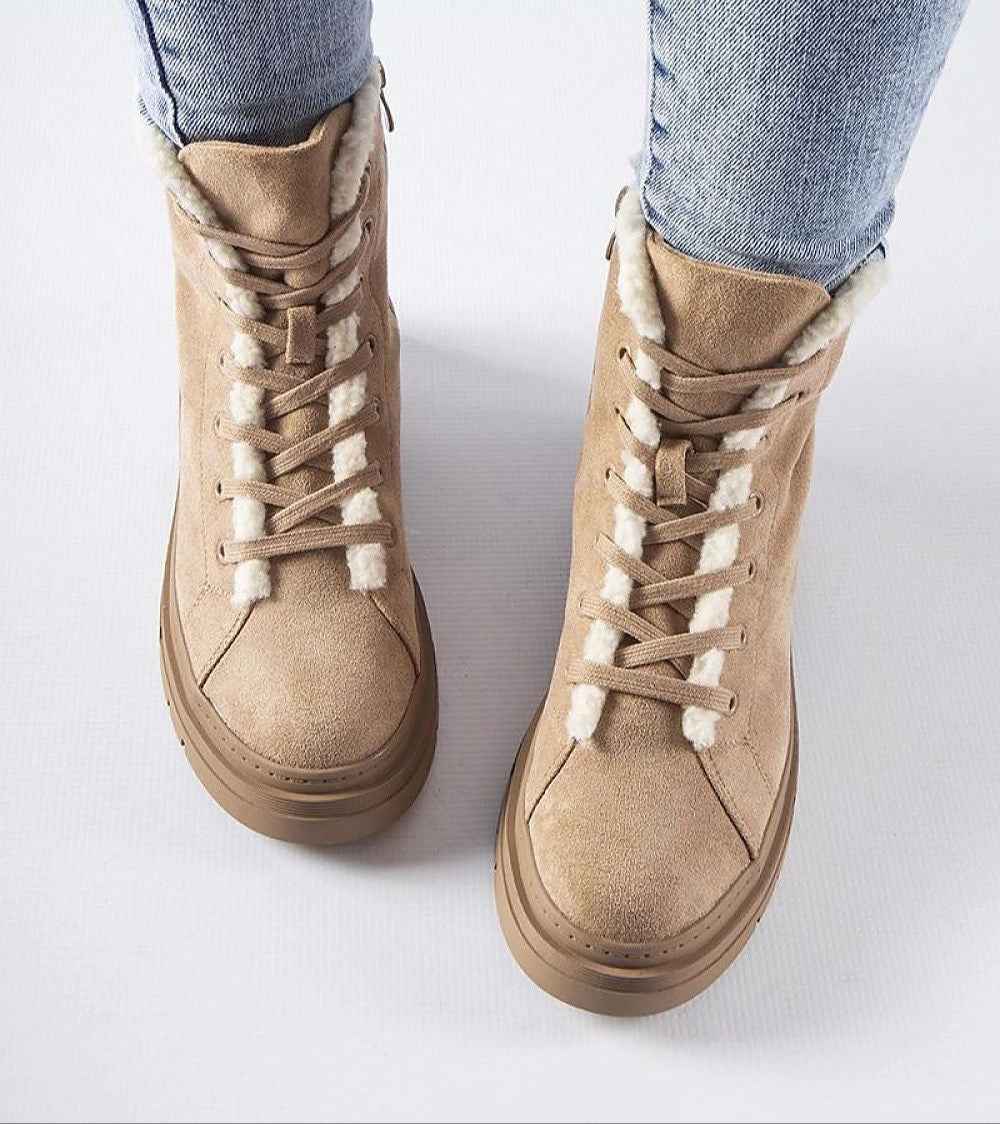 Pombera Suede Platform Boots