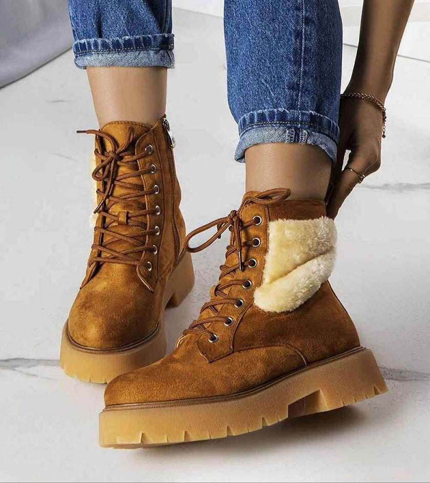 Arvenno Fur-Lined Winter Boots