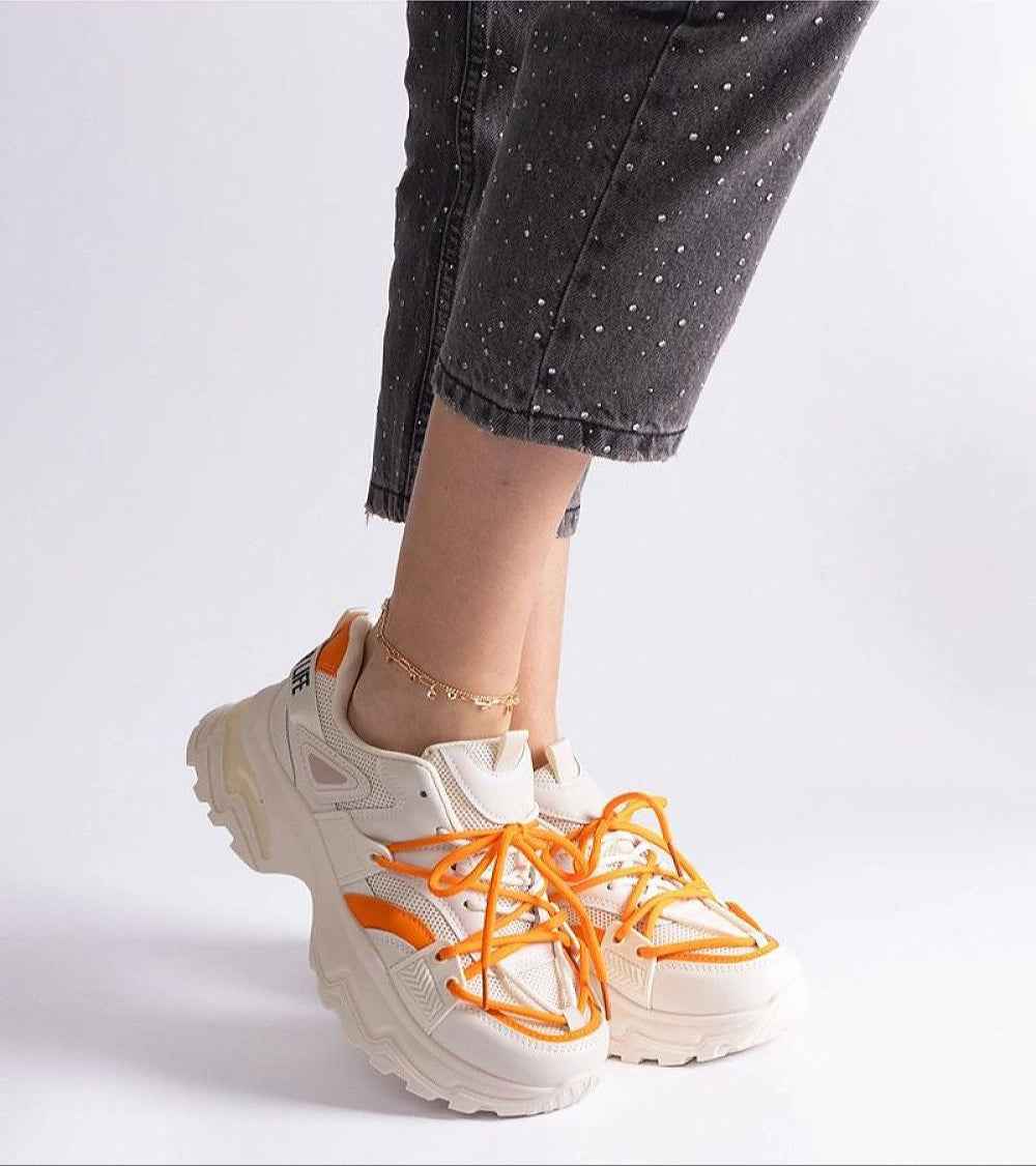 Selvyna Contrast Sport Sneakers