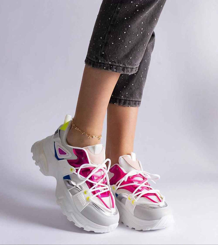 Selvyna Contrast Sport Sneakers