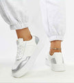 Norevia Silver-Edged Sneakers