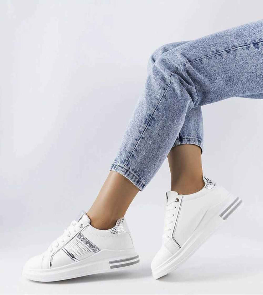 Meralla Rhinestone Platform Sneakers