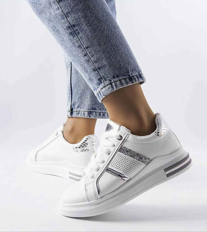 Meralla Rhinestone Platform Sneakers