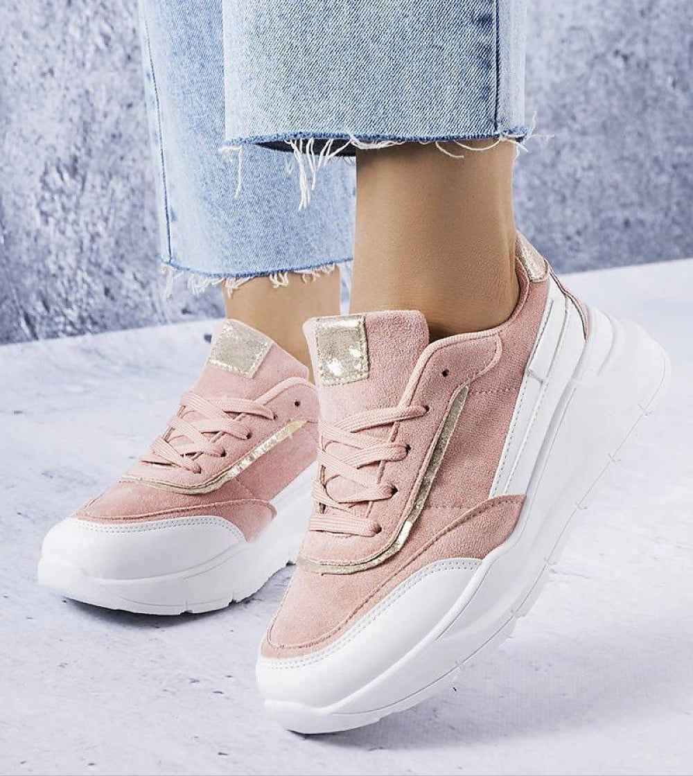 Ismerra Suede Platform Lace Sneakers