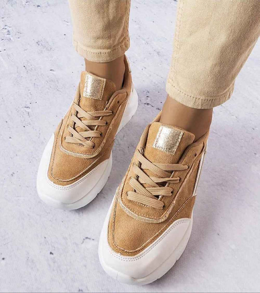 Ismerra Suede Platform Lace Sneakers