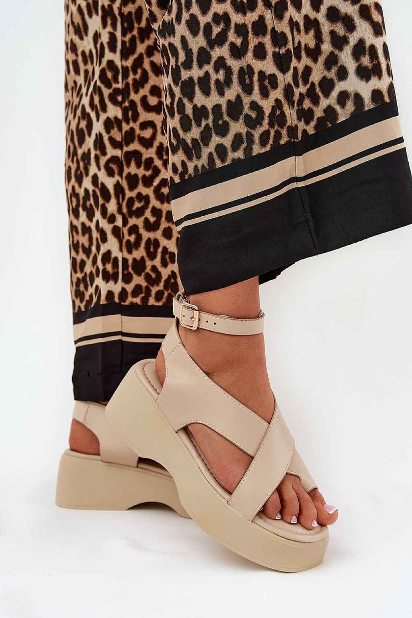 Lirianne Platform Buckle Sandals