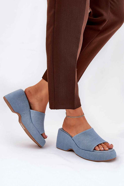 Zalhera Elevated Textile Wedge Sandals