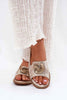 Shiraelle Shimmer Strap Sandals