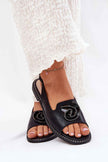 Shiraelle Shimmer Strap Sandals