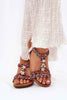 Zirellia Woven Flat Sandals