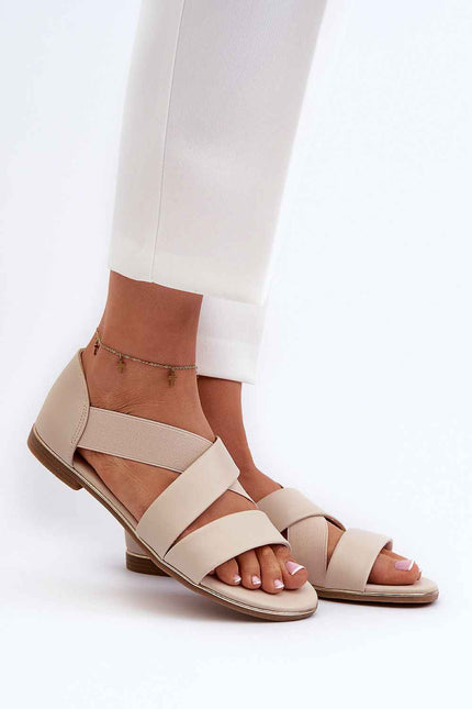 Zirella Elastic Strap Sandals