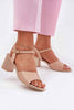 Veranisse Column Heel Sandals