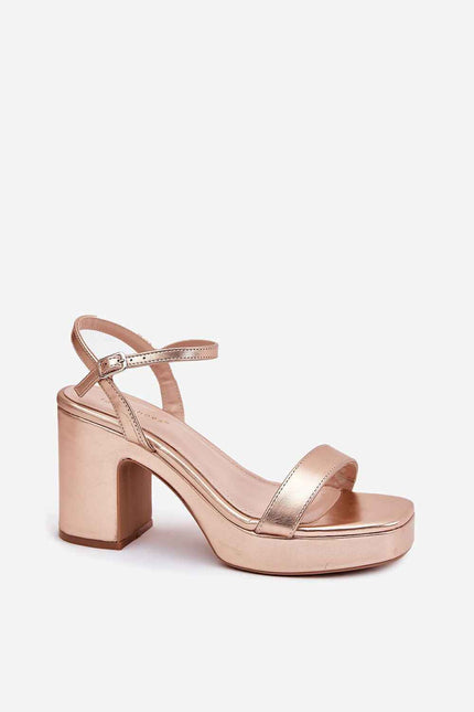 Zafirelle Block-Heel Evening Sandals