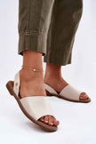 Solderra Back-Strap Detail Sandals