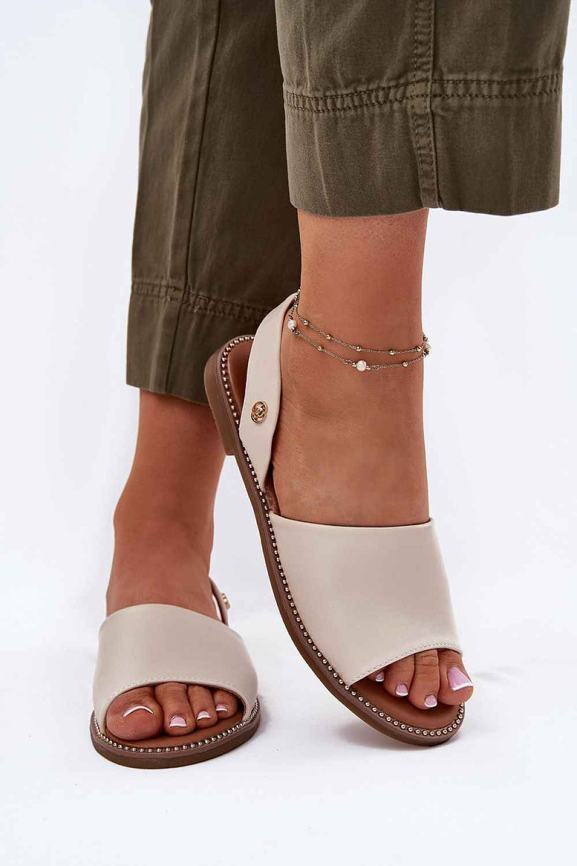 Solderra Back-Strap Detail Sandals