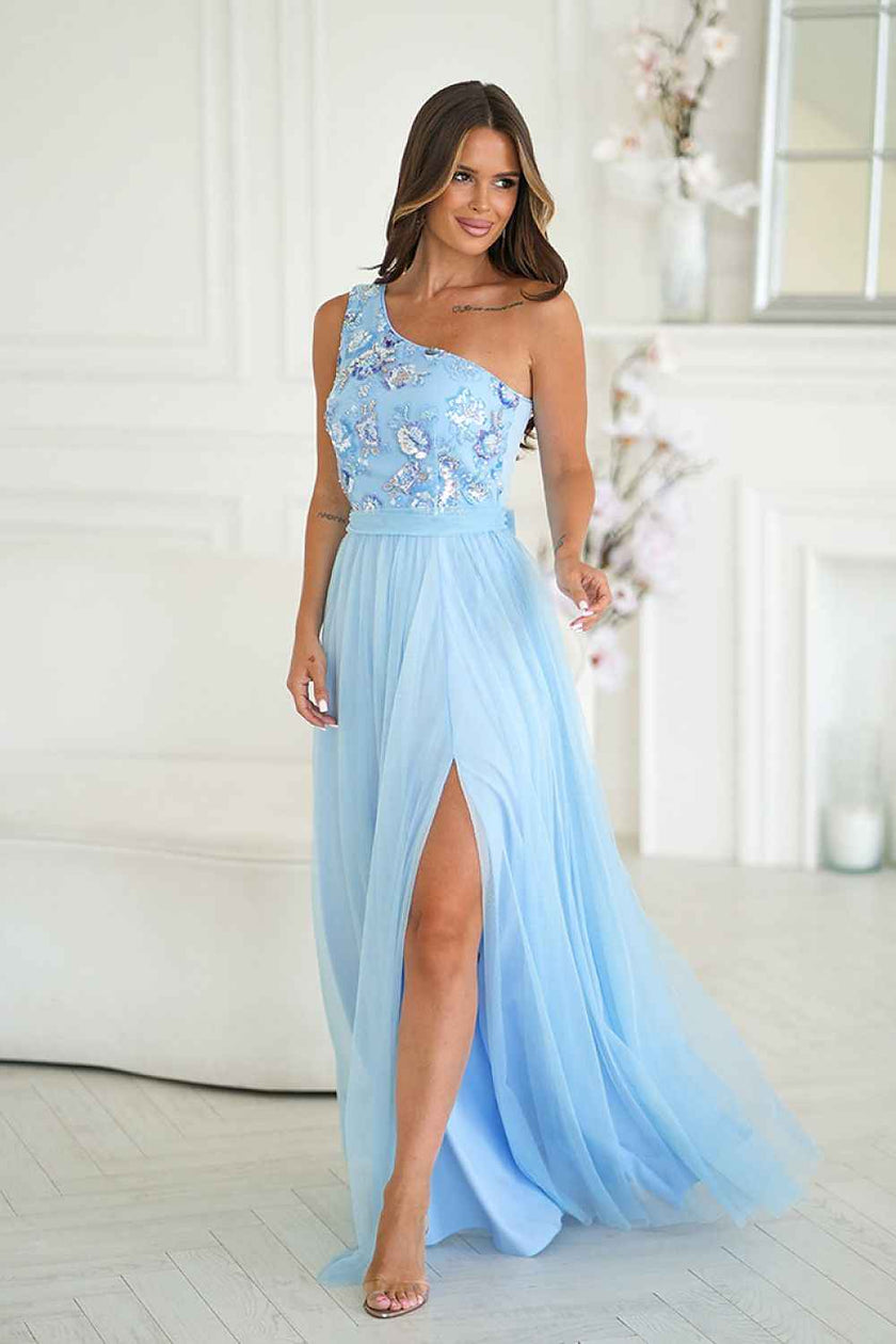 Long dress model 220091 Bicotone