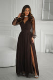  Long dress model 220610 Bicotone 