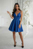 Short dress model 221601 Bicotone