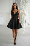 Short dress model 221601 Bicotone