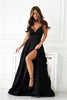 Long dress model 221607 Bicotone