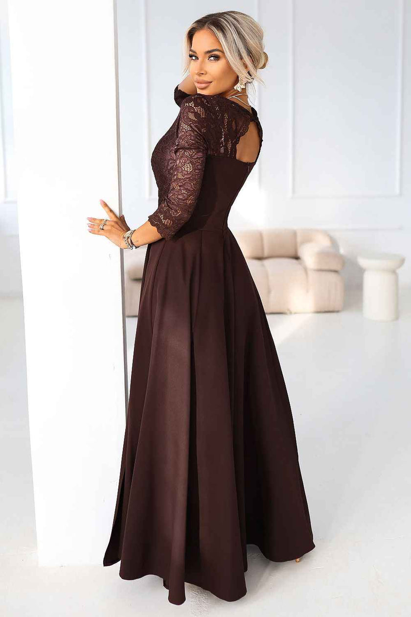 Long dress model 171435 Numoco