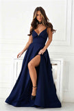 Long dress model 221607 Bicotone