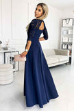 Long dress model 171435 Numoco