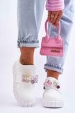 Verelune Crystal Platform Slip-Ons