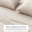 Turkish Cotton Flannel Sheet Set - Winter Floral Collection