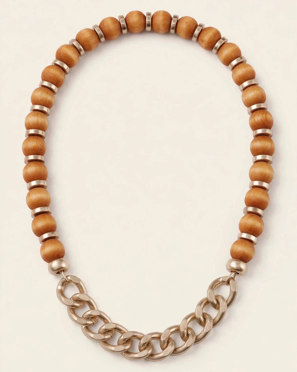Bead N Chain Necklace