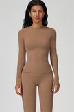 The Oasis Long Sleeve T-shirt Flared Leggings 2-Piece Set