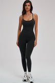 The Svelte Cross Back Tank Top Leggings 2-Piece Set