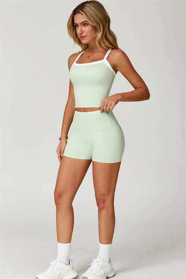 The Quest Cross Back Crop Top