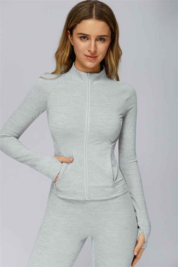 The Radiance Jacket Sports Bra Leggings 3-Piece Set